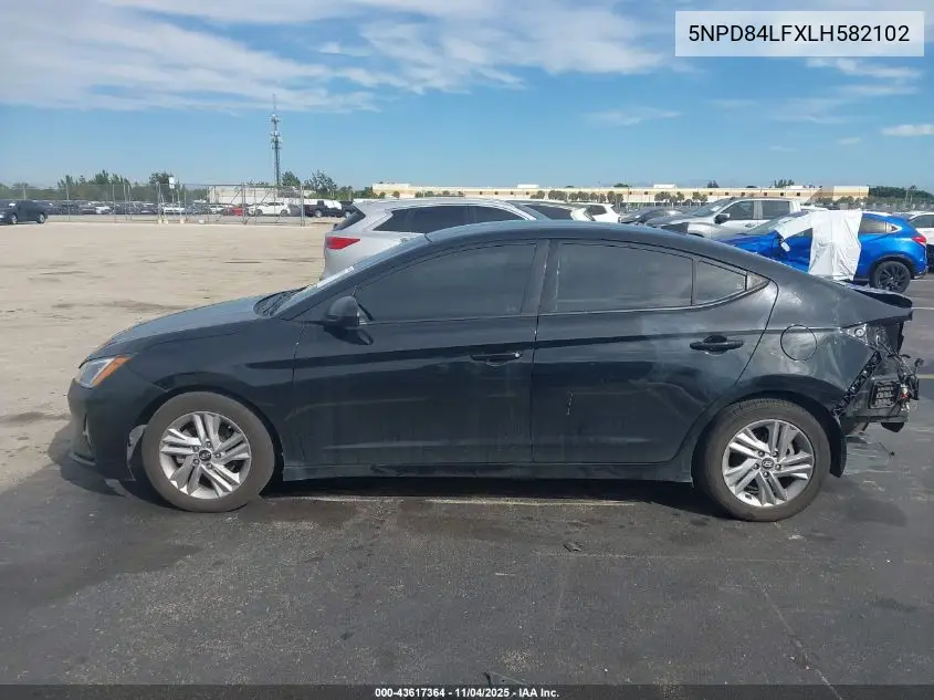 5NPD84LFXLH582102 2020 Hyundai Elantra Sel