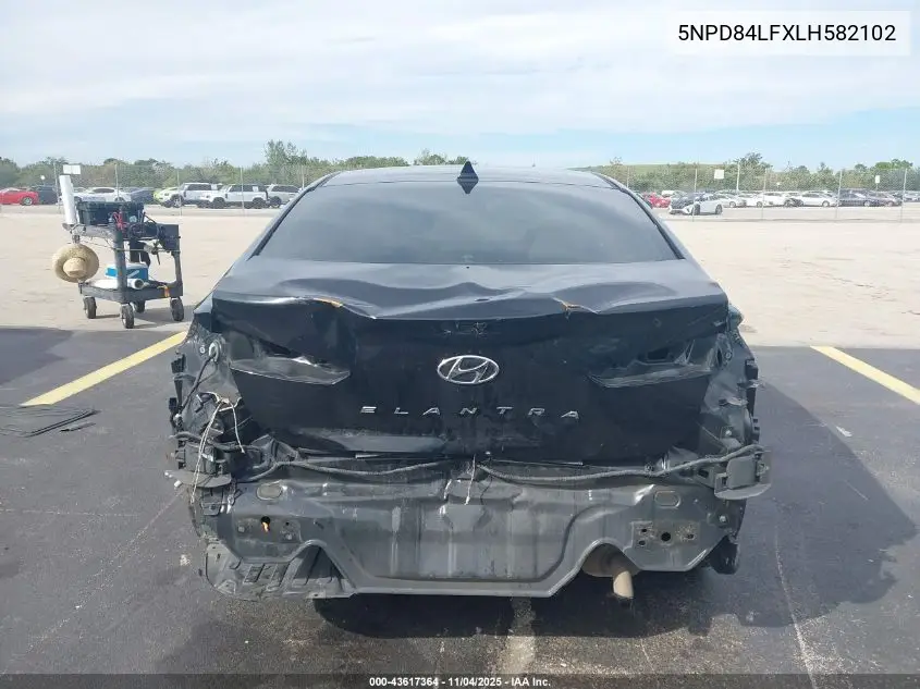 5NPD84LFXLH582102 2020 Hyundai Elantra Sel