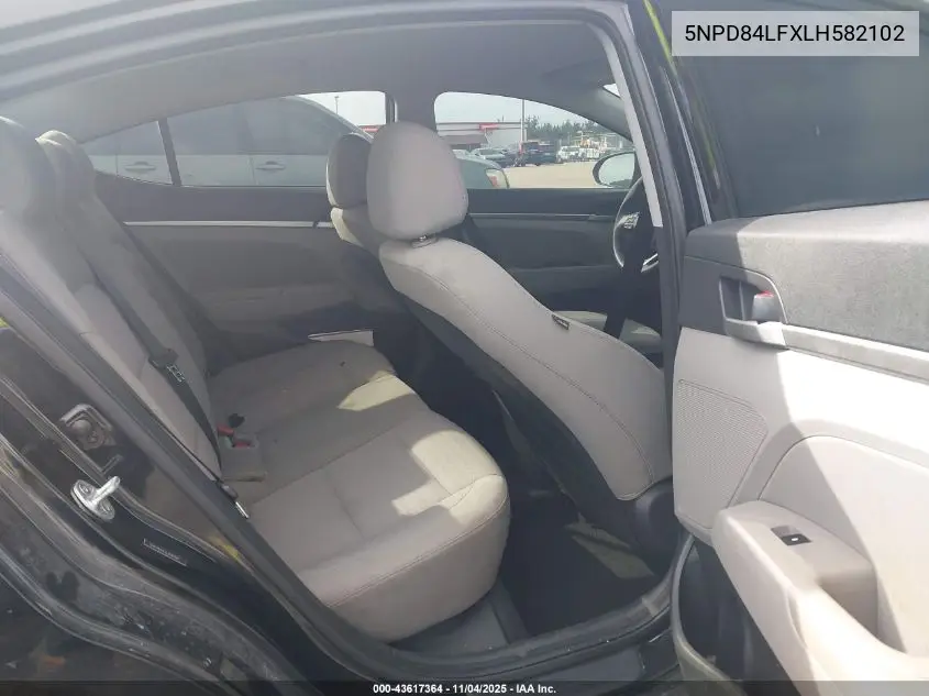 5NPD84LFXLH582102 2020 Hyundai Elantra Sel