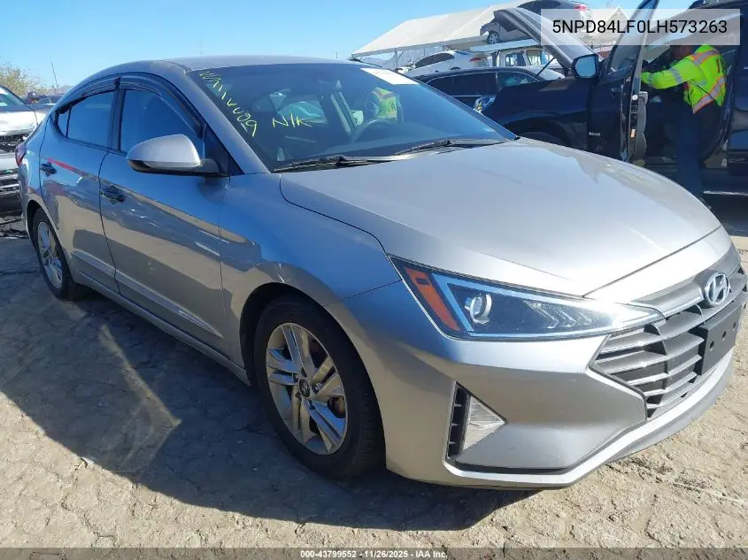 5NPD84LF0LH573263 2020 Hyundai Elantra Sel