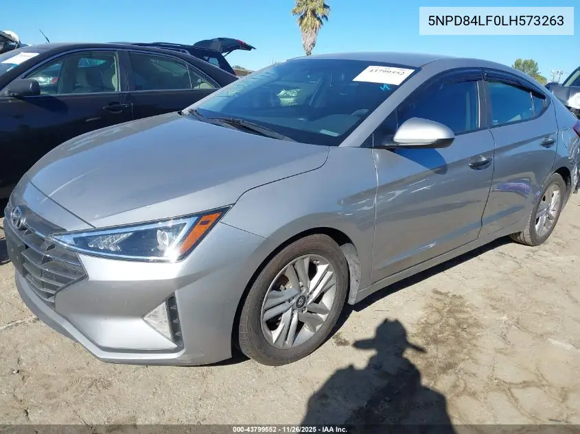 5NPD84LF0LH573263 2020 Hyundai Elantra Sel