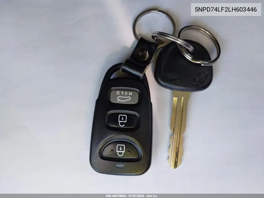 2020 Hyundai Elantra Se VIN: 5NPD74LF2LH603446 Lot: 45579950