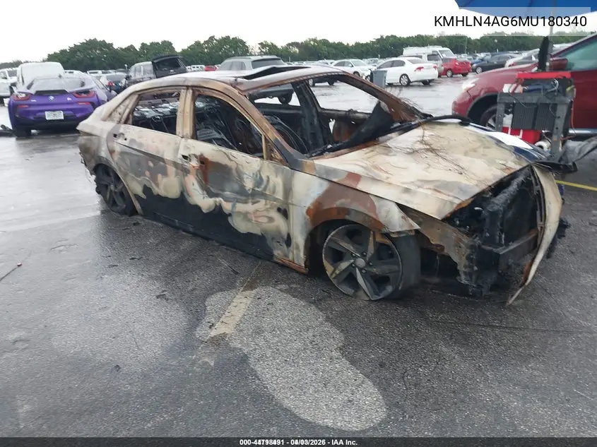 KMHLN4AG6MU180340 2021 Hyundai Elantra Sel