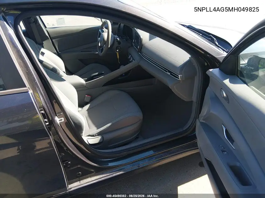 2021 Hyundai Elantra Se VIN: 5NPLL4AG5MH049825 Lot: 45490382