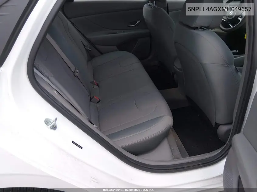 2021 Hyundai Elantra Se VIN: 5NPLL4AGXMH049657 Lot: 45519918
