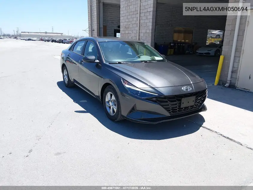 2021 Hyundai Elantra Se VIN: 5NPLL4AGXMH050694 Lot: 45671061