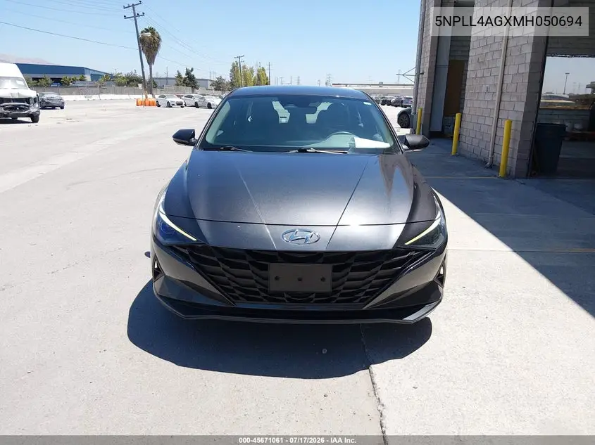 2021 Hyundai Elantra Se VIN: 5NPLL4AGXMH050694 Lot: 45671061