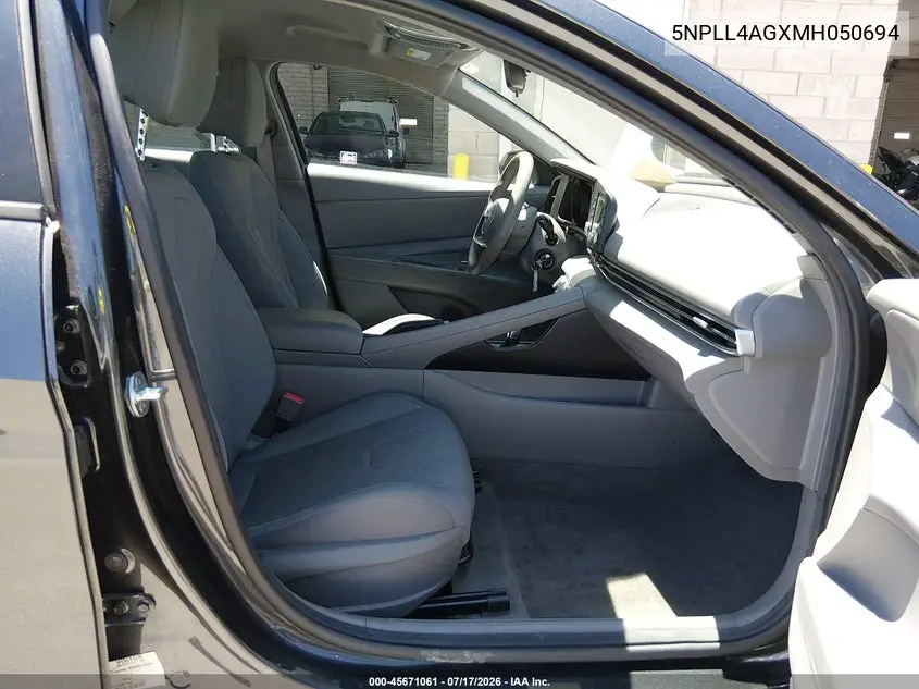 2021 Hyundai Elantra Se VIN: 5NPLL4AGXMH050694 Lot: 45671061