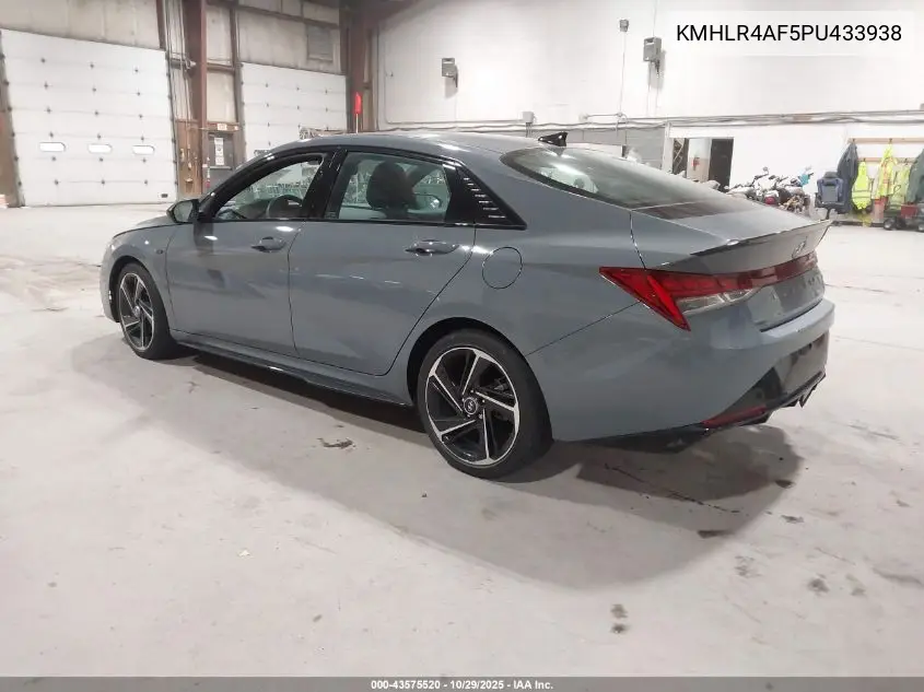 KMHLR4AF5PU433938 2023 Hyundai Elantra N Line