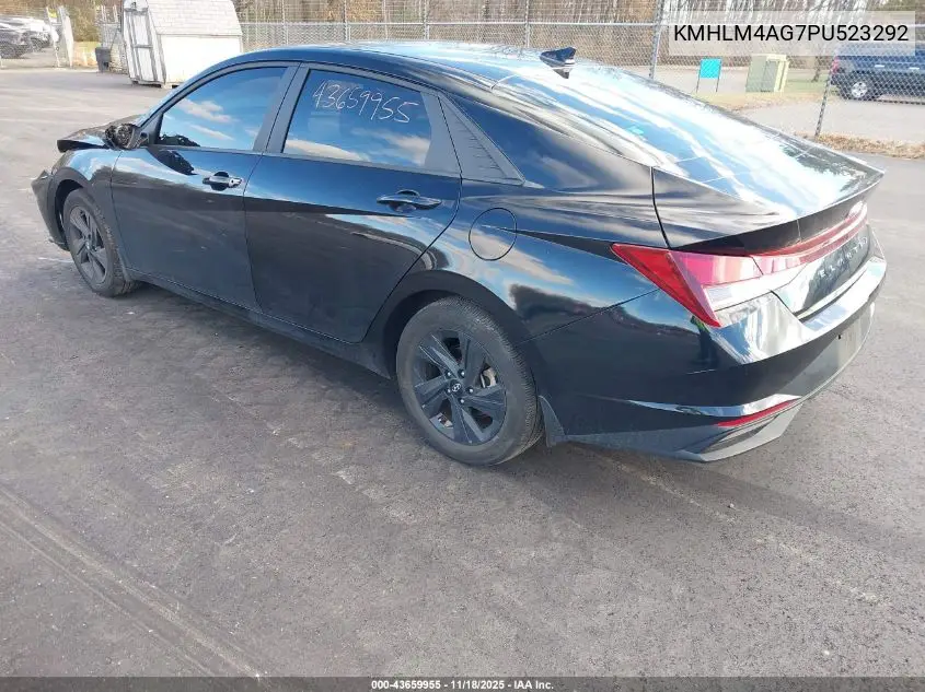 KMHLM4AG7PU523292 2023 Hyundai Elantra Sel