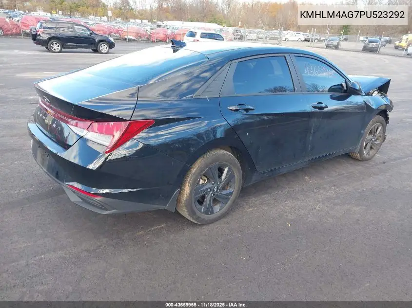 KMHLM4AG7PU523292 2023 Hyundai Elantra Sel