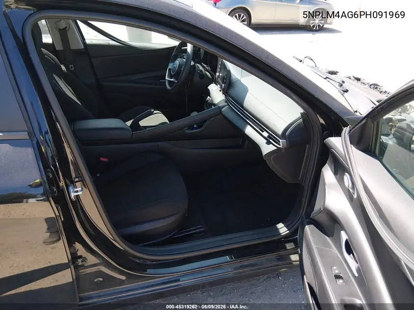 2023 Hyundai Elantra Sel VIN: 5NPLM4AG6PH091969 Lot: 45319262