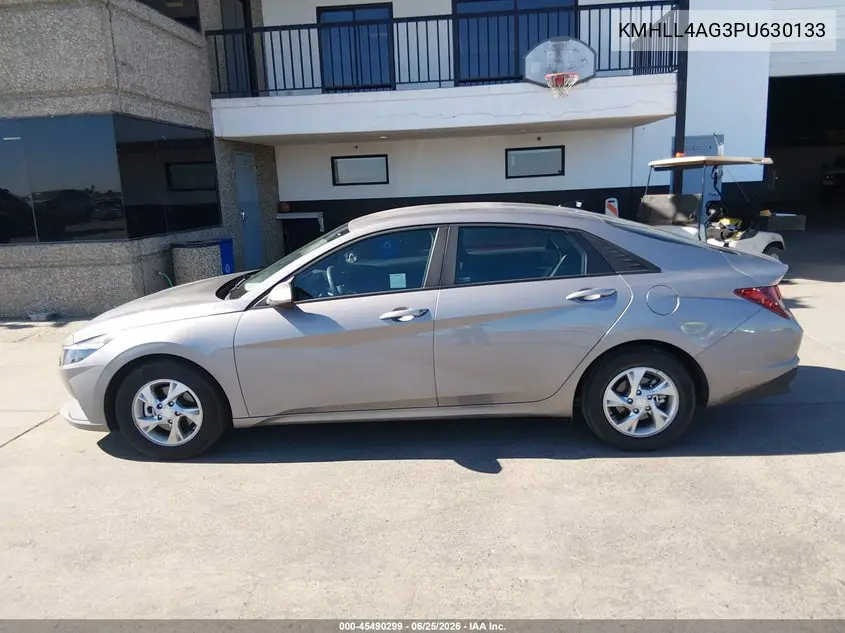 2023 Hyundai Elantra Se VIN: KMHLL4AG3PU630133 Lot: 45490299