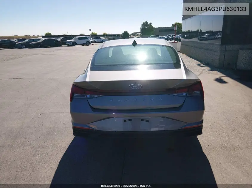 2023 Hyundai Elantra Se VIN: KMHLL4AG3PU630133 Lot: 45490299