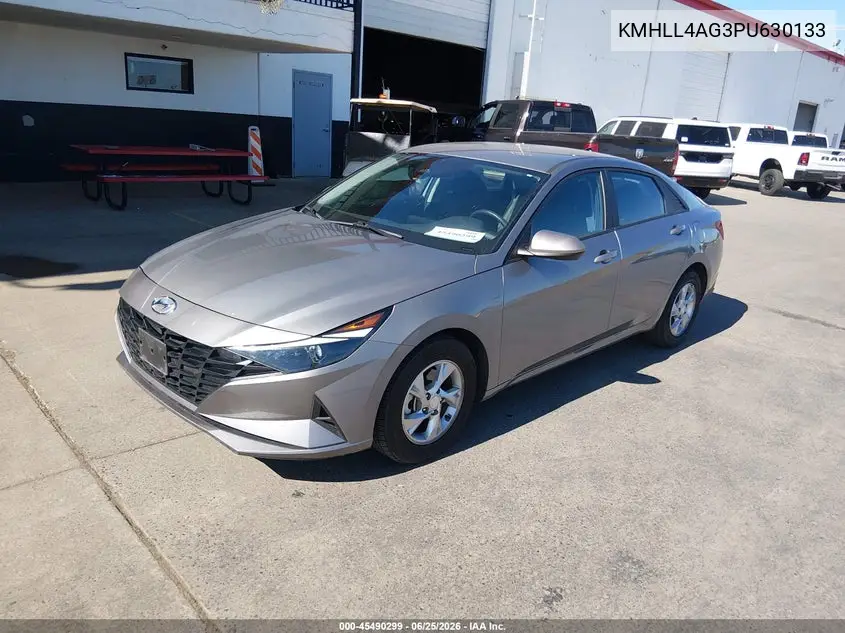 2023 Hyundai Elantra Se VIN: KMHLL4AG3PU630133 Lot: 45490299