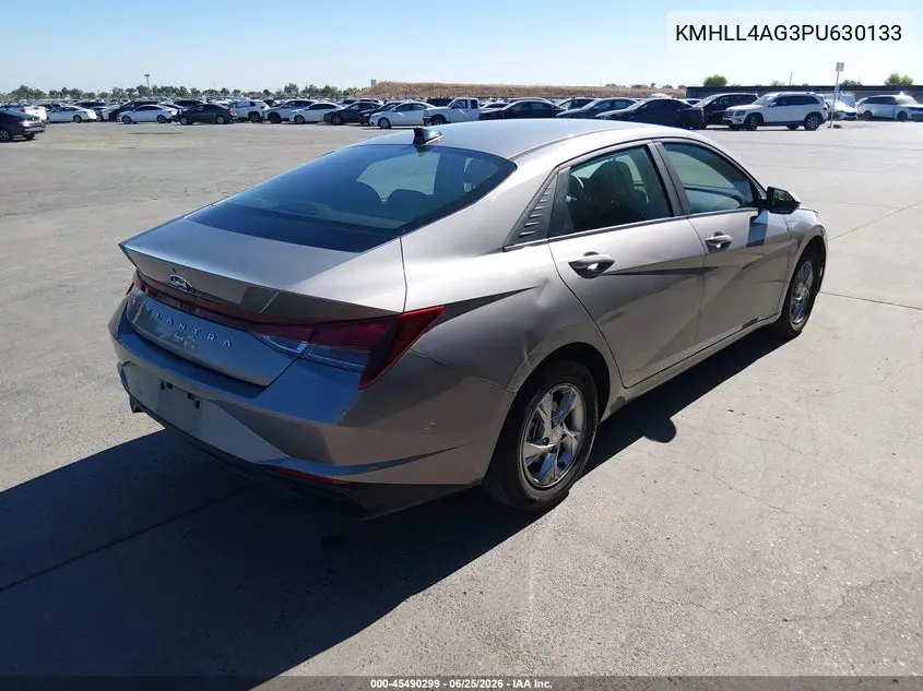 2023 Hyundai Elantra Se VIN: KMHLL4AG3PU630133 Lot: 45490299