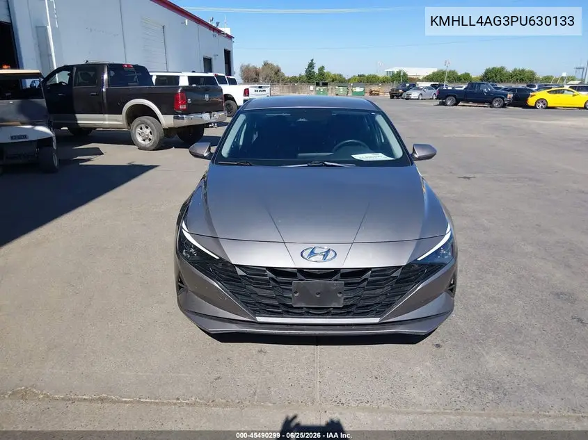 2023 Hyundai Elantra Se VIN: KMHLL4AG3PU630133 Lot: 45490299