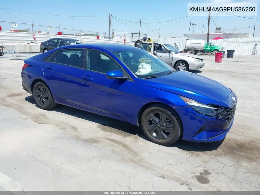 2023 Hyundai Elantra Sel VIN: KMHLM4AG9PU586250 Lot: 45675163