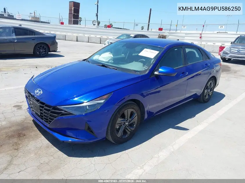 2023 Hyundai Elantra Sel VIN: KMHLM4AG9PU586250 Lot: 45675163