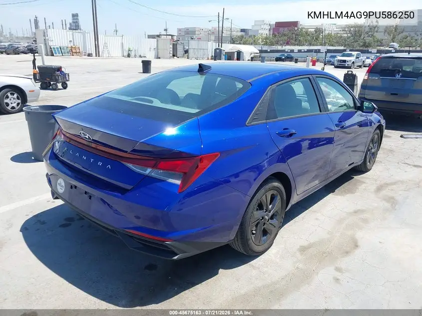 2023 Hyundai Elantra Sel VIN: KMHLM4AG9PU586250 Lot: 45675163