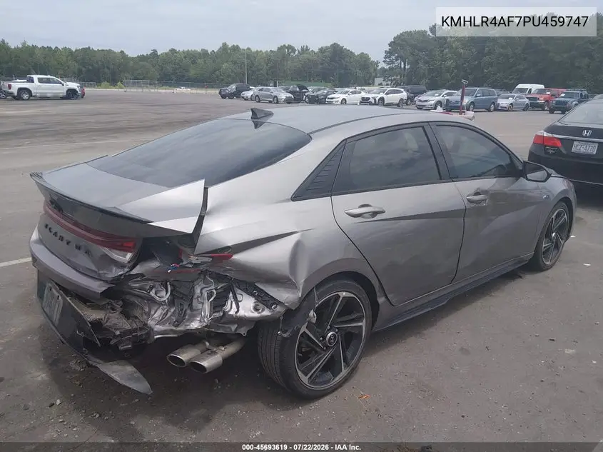2023 Hyundai Elantra N Line VIN: KMHLR4AF7PU459747 Lot: 45693619