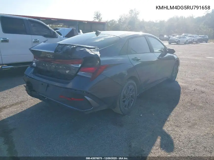 KMHLM4DG5RU791658 2024 Hyundai Elantra Sel