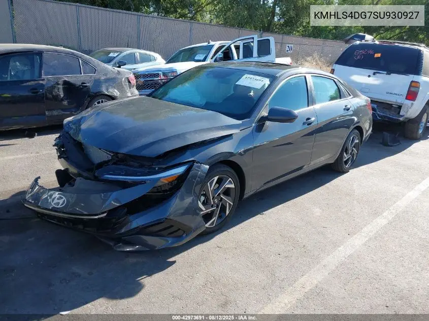 KMHLS4DG7SU930927 2025 Hyundai Elantra Sel Convenience