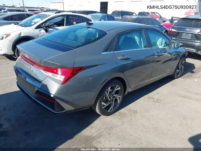 KMHLS4DG7SU930927 2025 Hyundai Elantra Sel Convenience