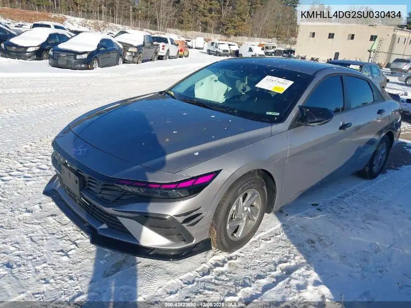 KMHLL4DG2SU030434 2025 Hyundai Elantra Se