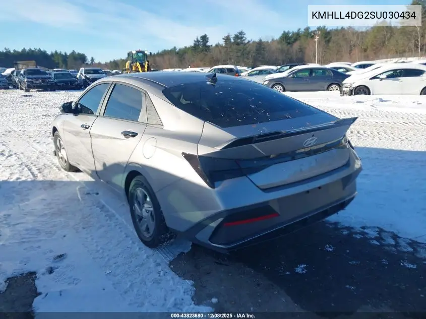 KMHLL4DG2SU030434 2025 Hyundai Elantra Se