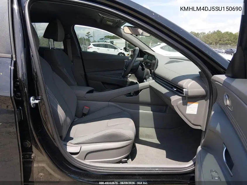 2025 Hyundai Elantra Hybrid Sel Sport VIN: KMHLM4DJ5SU150690 Lot: 45332575