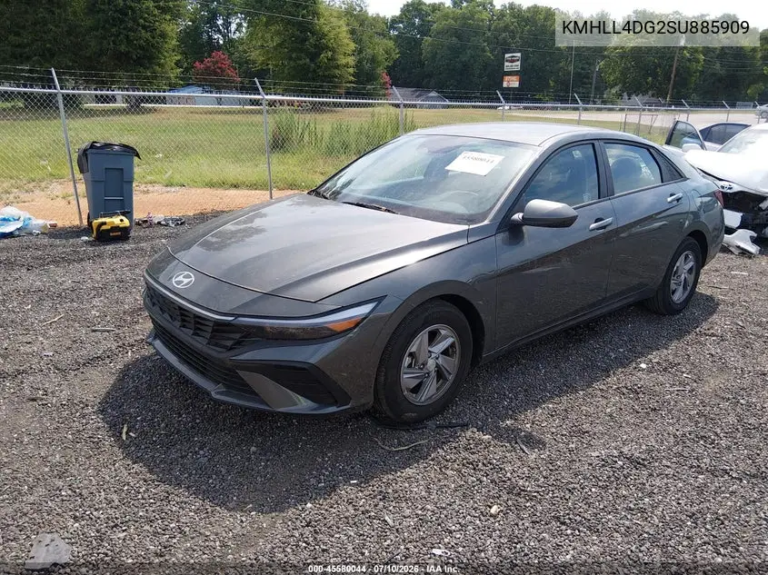 2025 Hyundai Elantra Se VIN: KMHLL4DG2SU885909 Lot: 45580044