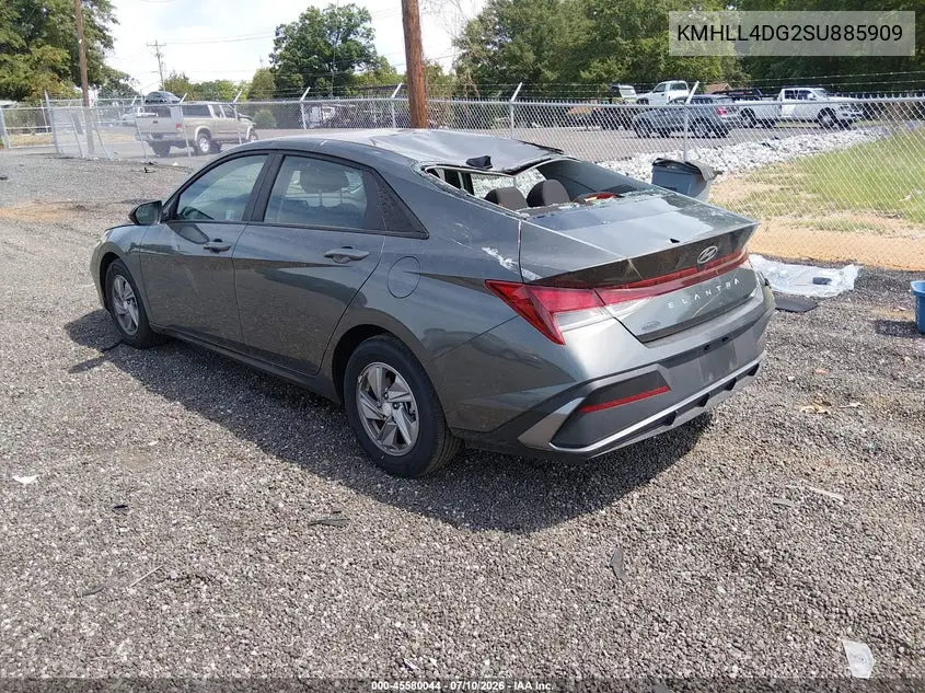 2025 Hyundai Elantra Se VIN: KMHLL4DG2SU885909 Lot: 45580044