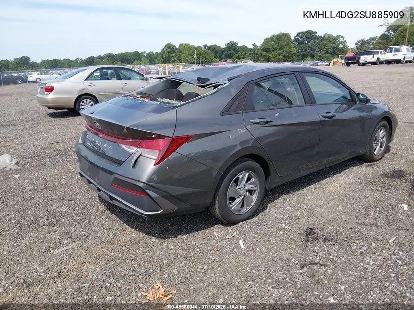 2025 Hyundai Elantra Se VIN: KMHLL4DG2SU885909 Lot: 45580044
