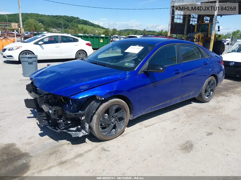 2026 Hyundai Elantra Hybrid Sel Sport VIN: KMHLM4DJXTU184268 Lot: 45352131