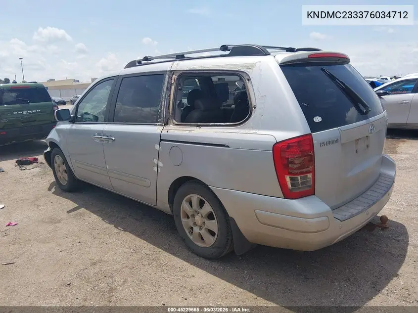 2007 Hyundai Entourage Gls/Limited/Se VIN: KNDMC233376034712 Lot: 45229665