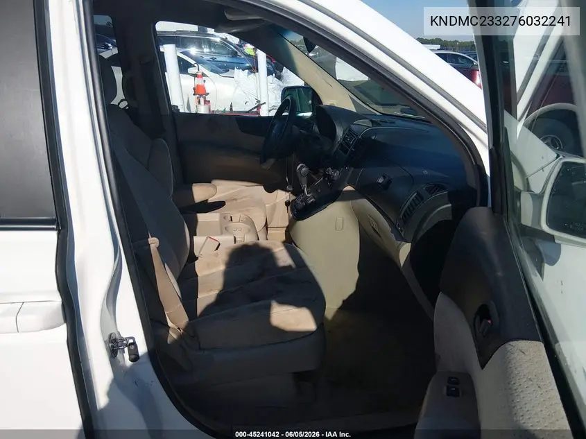 2007 Hyundai Entourage Gls/Limited/Se VIN: KNDMC233276032241 Lot: 45241042