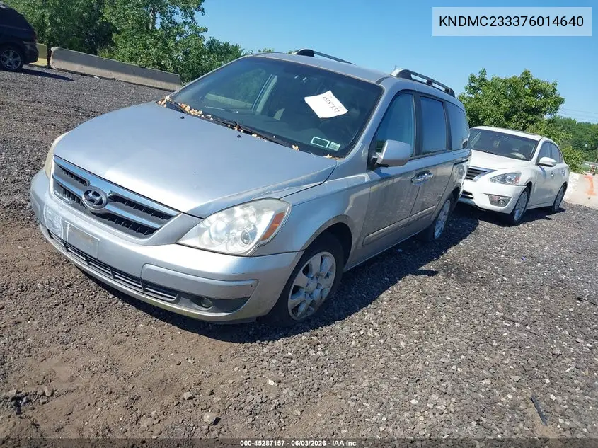 2007 Hyundai Entourage Gls/Limited/Se VIN: KNDMC233376014640 Lot: 45287157