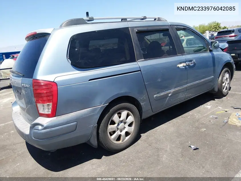 2007 Hyundai Entourage Gls/Limited/Se VIN: KNDMC233976042085 Lot: 45428851