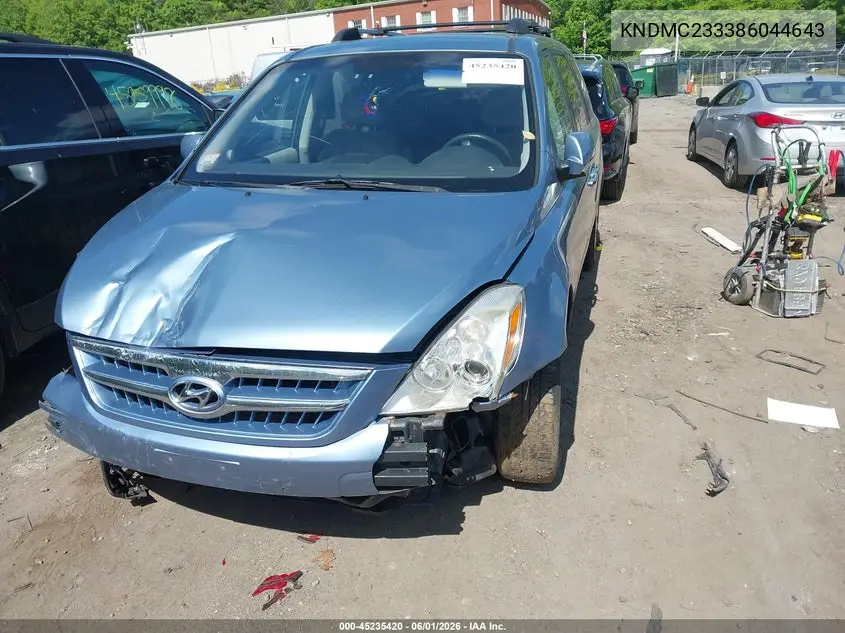 2008 Hyundai Entourage Gls/Limited VIN: KNDMC233386044643 Lot: 45235420
