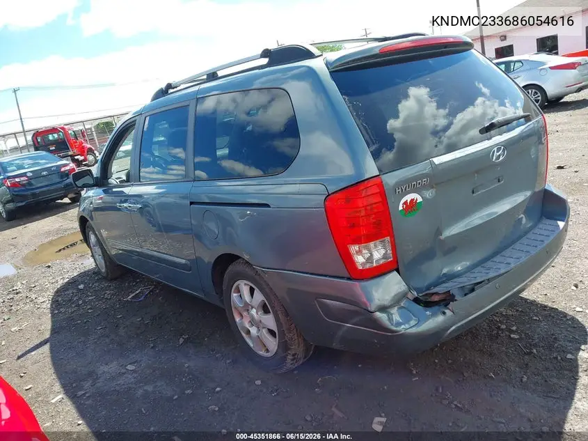 2008 Hyundai Entourage Gls/Limited VIN: KNDMC233686054616 Lot: 45351866