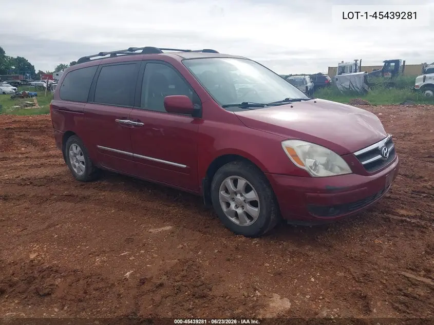 2020 Hyundai Entourage VIN: LOT-1-45439281 Lot: 45439281