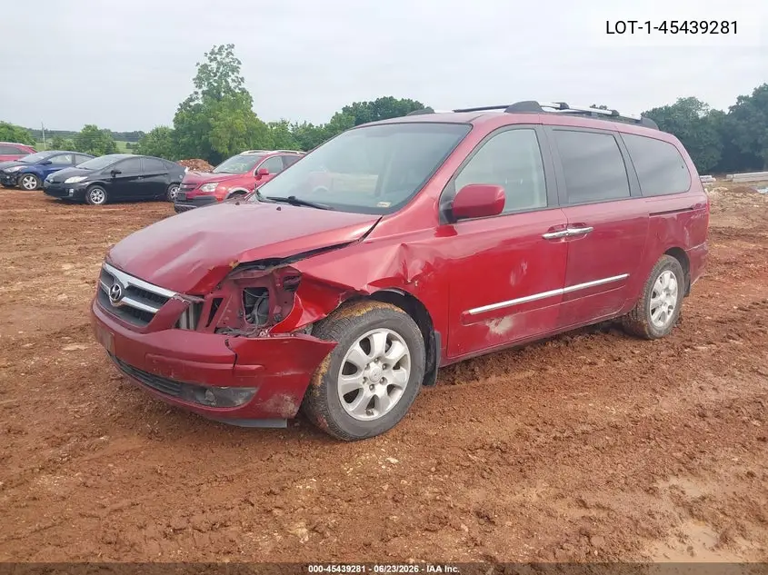 2020 Hyundai Entourage VIN: LOT-1-45439281 Lot: 45439281