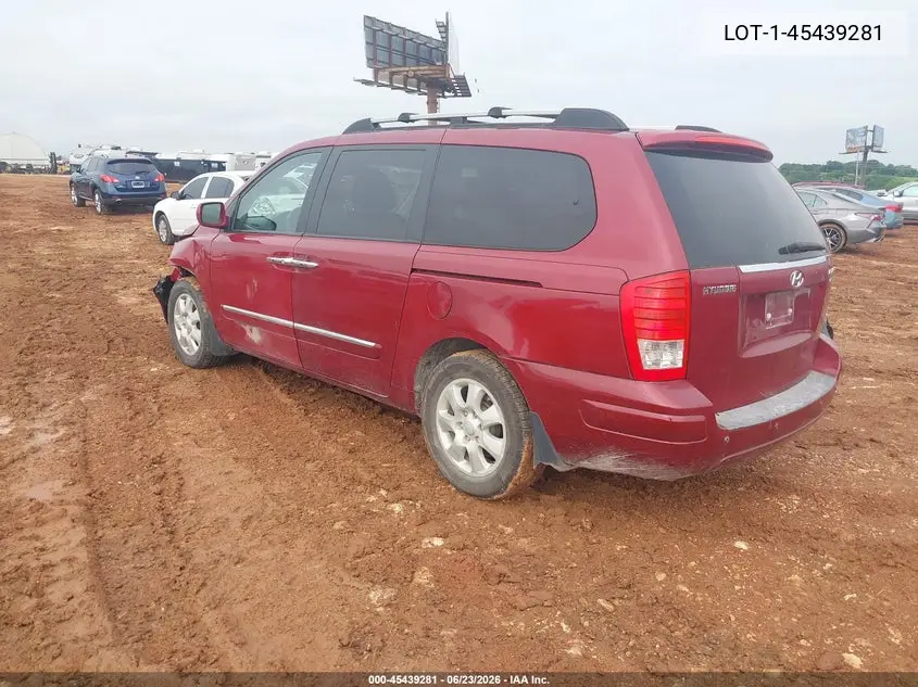 2020 Hyundai Entourage VIN: LOT-1-45439281 Lot: 45439281