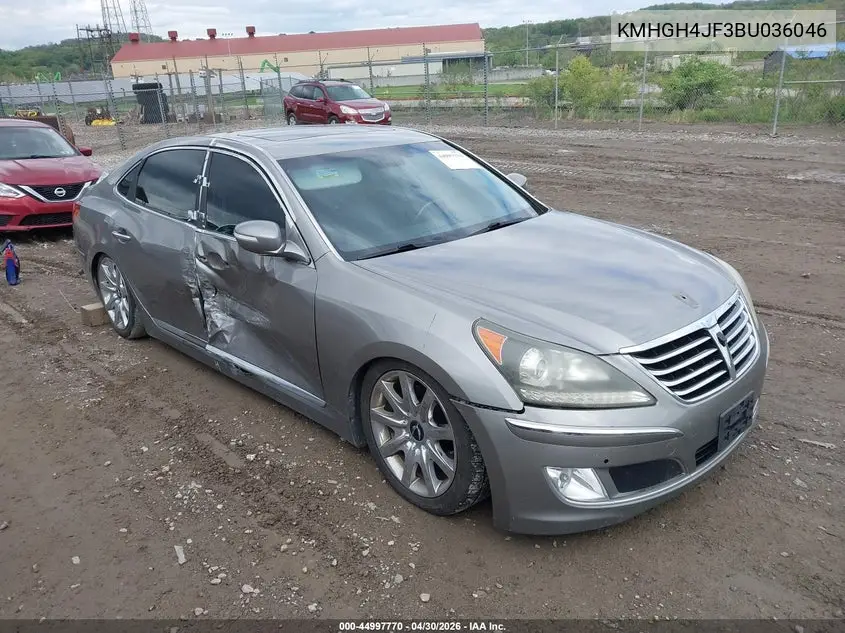 2011 Hyundai Equus Ultimate VIN: KMHGH4JF3BU036046 Lot: 44997770