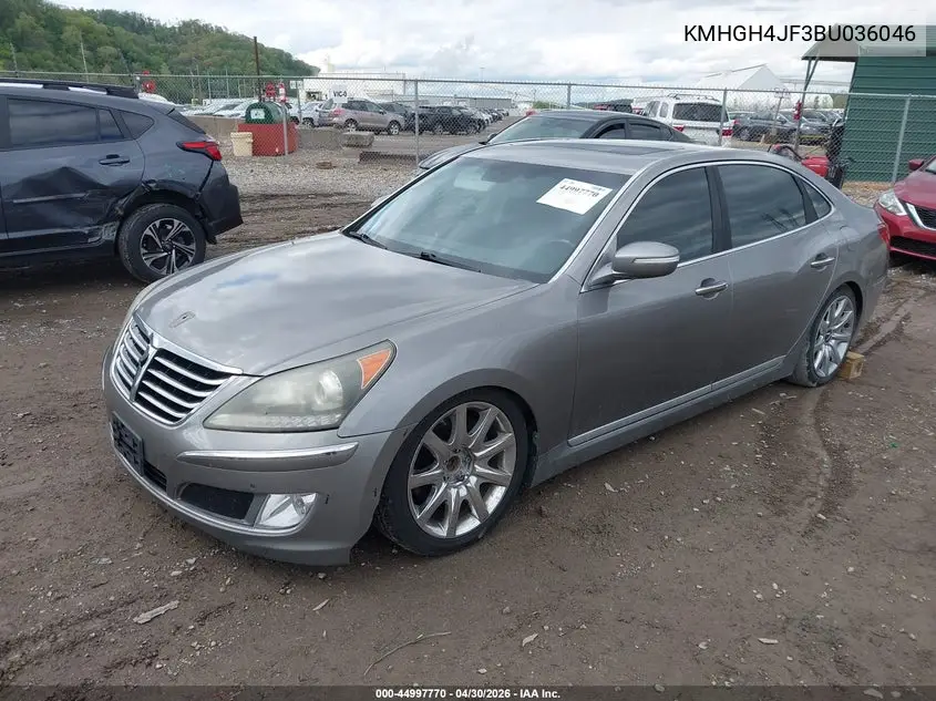 2011 Hyundai Equus Ultimate VIN: KMHGH4JF3BU036046 Lot: 44997770