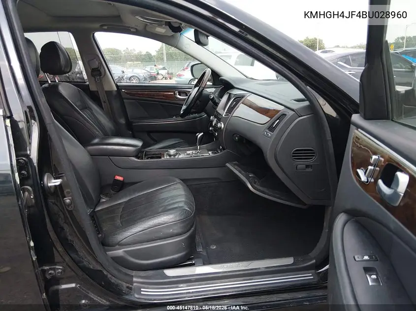 2011 Hyundai Equus Signature VIN: KMHGH4JF4BU028960 Lot: 45147810