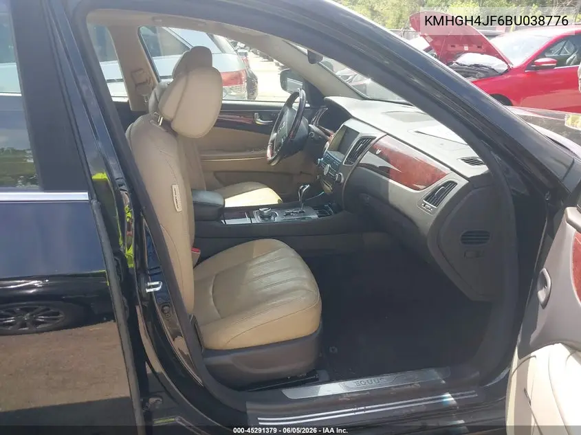2011 Hyundai Equus Ultimate VIN: KMHGH4JF6BU038776 Lot: 45291379