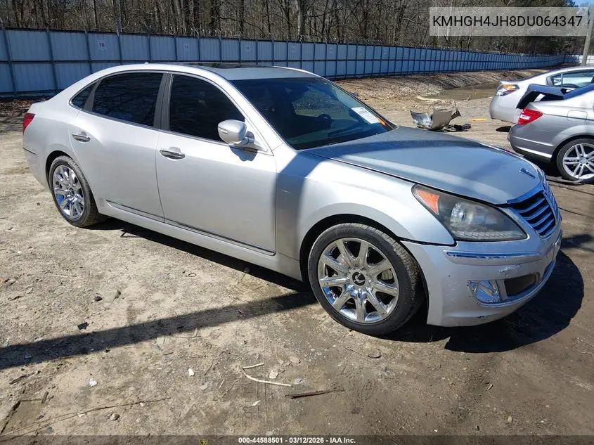 2013 Hyundai Equus Signature VIN: KMHGH4JH8DU064347 Lot: 44588501