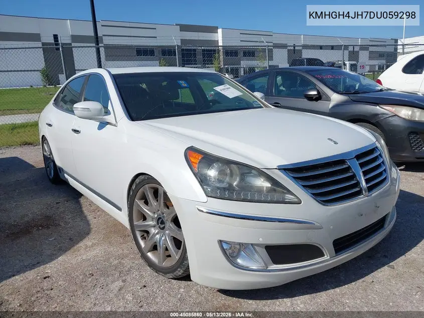2013 Hyundai Equus Signature VIN: KMHGH4JH7DU059298 Lot: 45085860